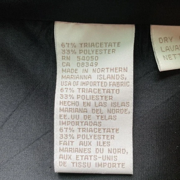 Jones New York Women's Elegant Black Long Blazer - Picture 7 of 8